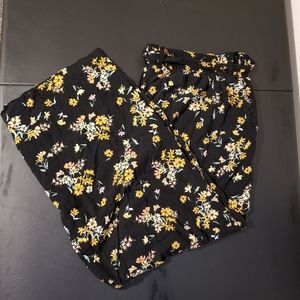 Torrid wide leg floral pants